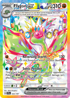 Pokemon Surging Sparks Flygon ex - 222