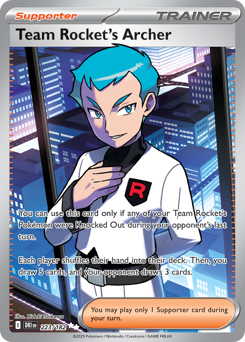 Pokemon Destined Rivals Team Rocket's Archer - 223