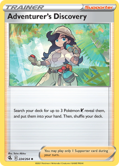 Pokemon Fusion Strike Adventurer's Discovery - 224