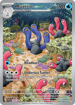 Pokemon Paldean Fates Wugtrio - 224
