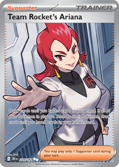 Pokemon Destined Rivals Team Rocket's Ariana - 224