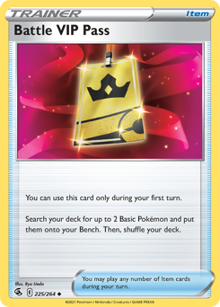 Pokemon Fusion Strike Battle VIP Pass - 225