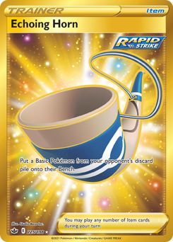 Pokemon Chilling Reign Echoing Horn - 225