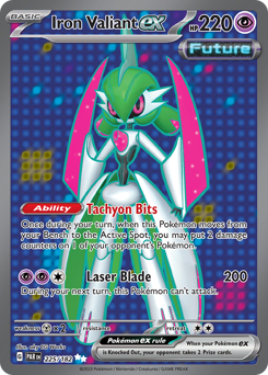Pokemon Paradox Rift Iron Valiant ex - 225