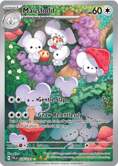 Pokemon Paldea Evolved Maushold - 226