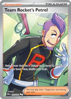 Pokemon Destined Rivals Team Rocket's Petrel - 226