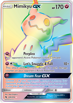Pokemon Lost Thunder Mimikyu-GX - 226