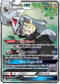 Pokemon Cosmic Eclipse Silvally-GX - 227