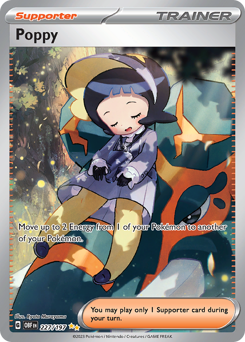 Pokemon Obsidian Flames Poppy - 227