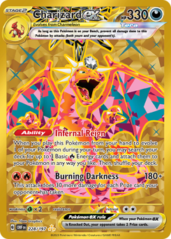 Pokemon Obsidian Flames Charizard ex - 228