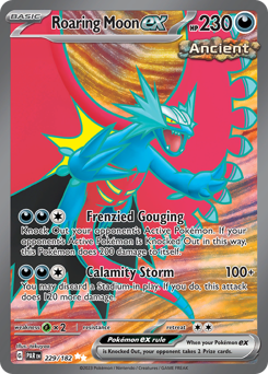 Pokemon Paradox Rift Roaring Moon ex - 229