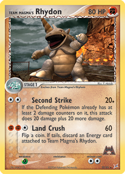 Pokemon Team Magma vs Team Aqua Team Magma's Rhydon - 22