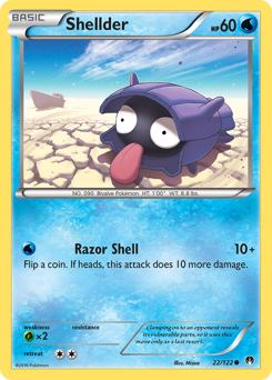 Pokemon BREAKpoint Shellder - 22