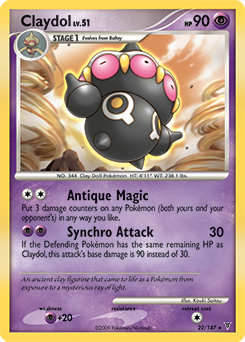 Pokemon Supreme Victors Claydol - 22