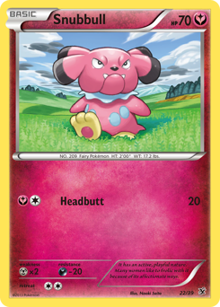 Pokemon Kalos Starter Set Snubbull - 22