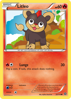 Pokemon Steam Siege Litleo - 22