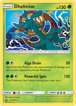 Pokemon Celestial Storm Dhelmise - 22