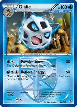 Pokemon Plasma Blast Glalie - 22