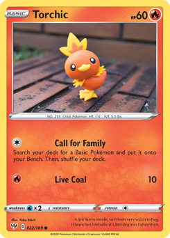 Pokemon Darkness Ablaze Torchic - 22