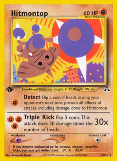 Pokemon Neo Discovery Hitmontop - 22
