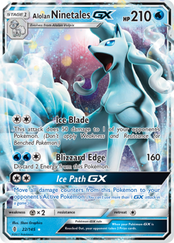 Pokemon Guardians Rising Alolan Ninetales-GX - 22