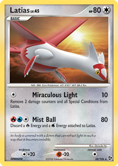 Pokemon Great Encounters Latias - 22