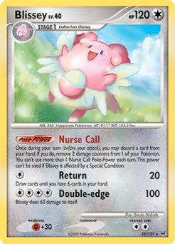 Pokemon Platinum Blissey - 22