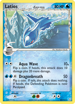 Pokemon Holon Phantoms Latios δ - 22