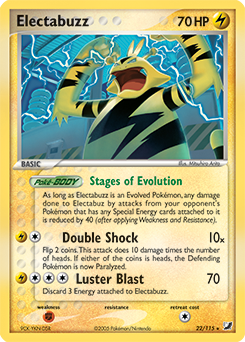 Pokemon Unseen Forces Electabuzz - 22