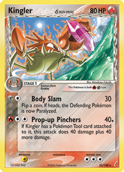 Pokemon Crystal Guardians Kingler δ - 22