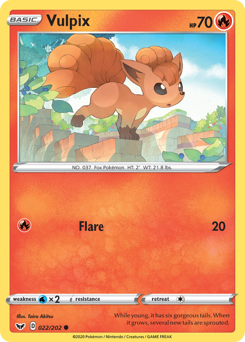 Pokemon Sword & Shield Vulpix - 22