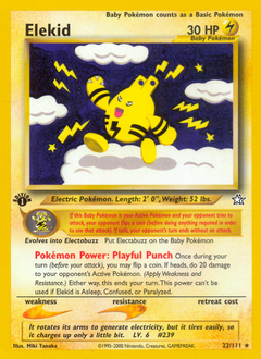 Pokemon Neo Genesis Elekid - 22