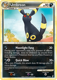 Pokemon Call of Legends Umbreon - 22