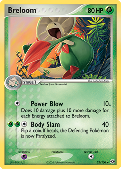 Pokemon Emerald Breloom - 22