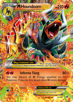 Pokemon BREAKthrough M Houndoom-EX - 22