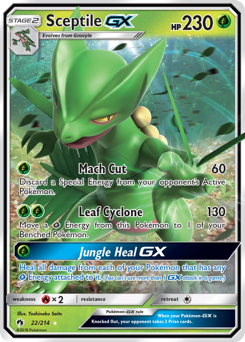 Pokemon Lost Thunder Sceptile-GX - 22