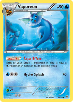 Pokemon Ancient Origins Vaporeon - 22