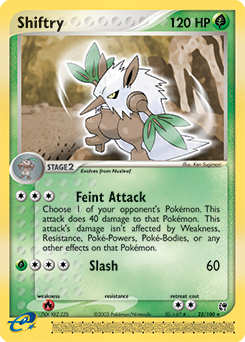 Pokemon Sandstorm Shiftry - 22