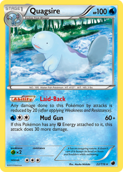 Pokemon Plasma Freeze Quagsire - 22
