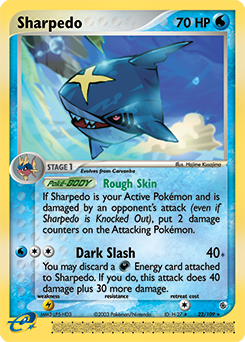 Pokemon Ruby & Sapphire Sharpedo - 22