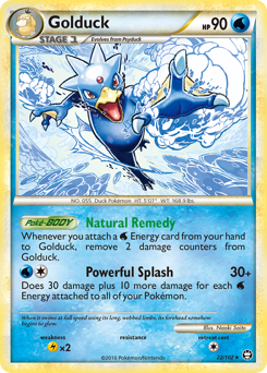 Pokemon HS—Triumphant Golduck - 22
