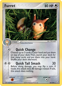 Pokemon Team Rocket Returns Furret - 22