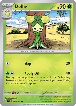 Pokemon Scarlet & Violet Dolliv - 22