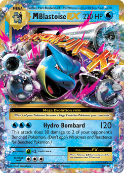 Pokemon Evolutions M Blastoise-EX - 22