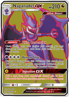 Pokemon Unified Minds Naganadel-GX - 230