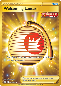 Pokemon Chilling Reign Welcoming Lantern - 230