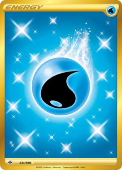 Pokemon Chilling Reign Water Energy - 231