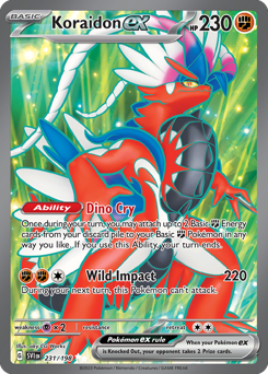 Pokemon Scarlet & Violet Koraidon ex - 231