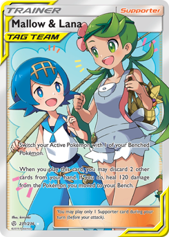 Pokemon Cosmic Eclipse Mallow & Lana - 231