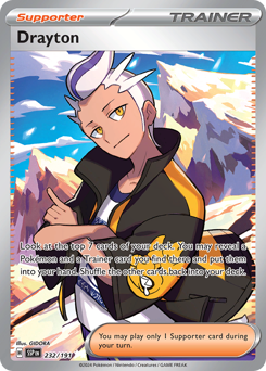 Pokemon Surging Sparks Drayton - 232